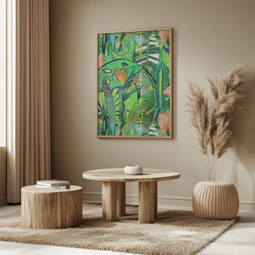 Bird of Paradise - Tropical Lush Poster