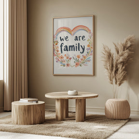 Wearefamily(floralno2) Poster