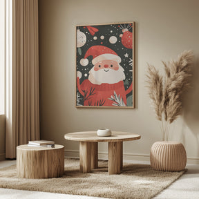 Happy Santa Poster