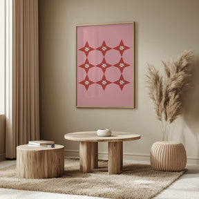 Flower Tile Poster