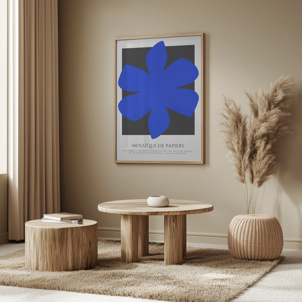 LA FLEUR BLEU Poster