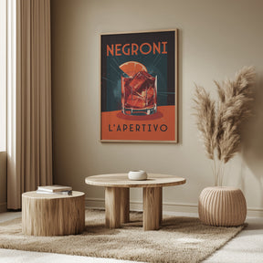 Negroni L&#039; Apertivo Poster