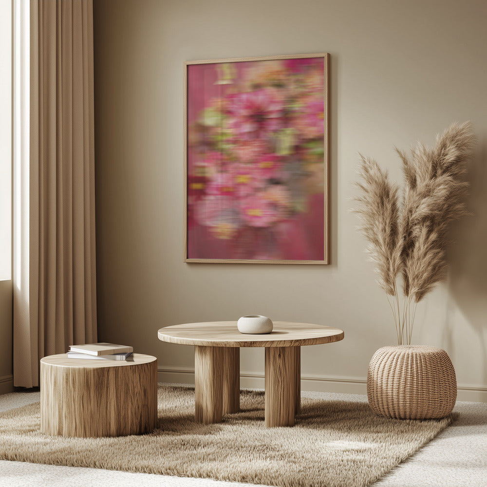 Whimsical Blur | Abstract Floral Motion Photography Poster