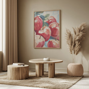 Apples Painting Poster