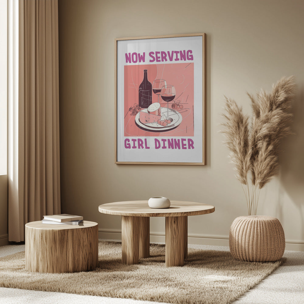 Girl Dinner No 1 Poster