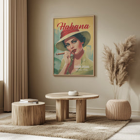 Habana - Cuban Cigars Poster