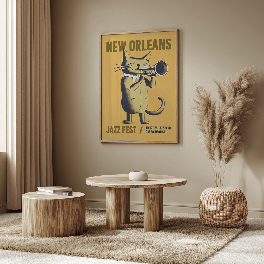 New Orleans Jazz Fest Poster