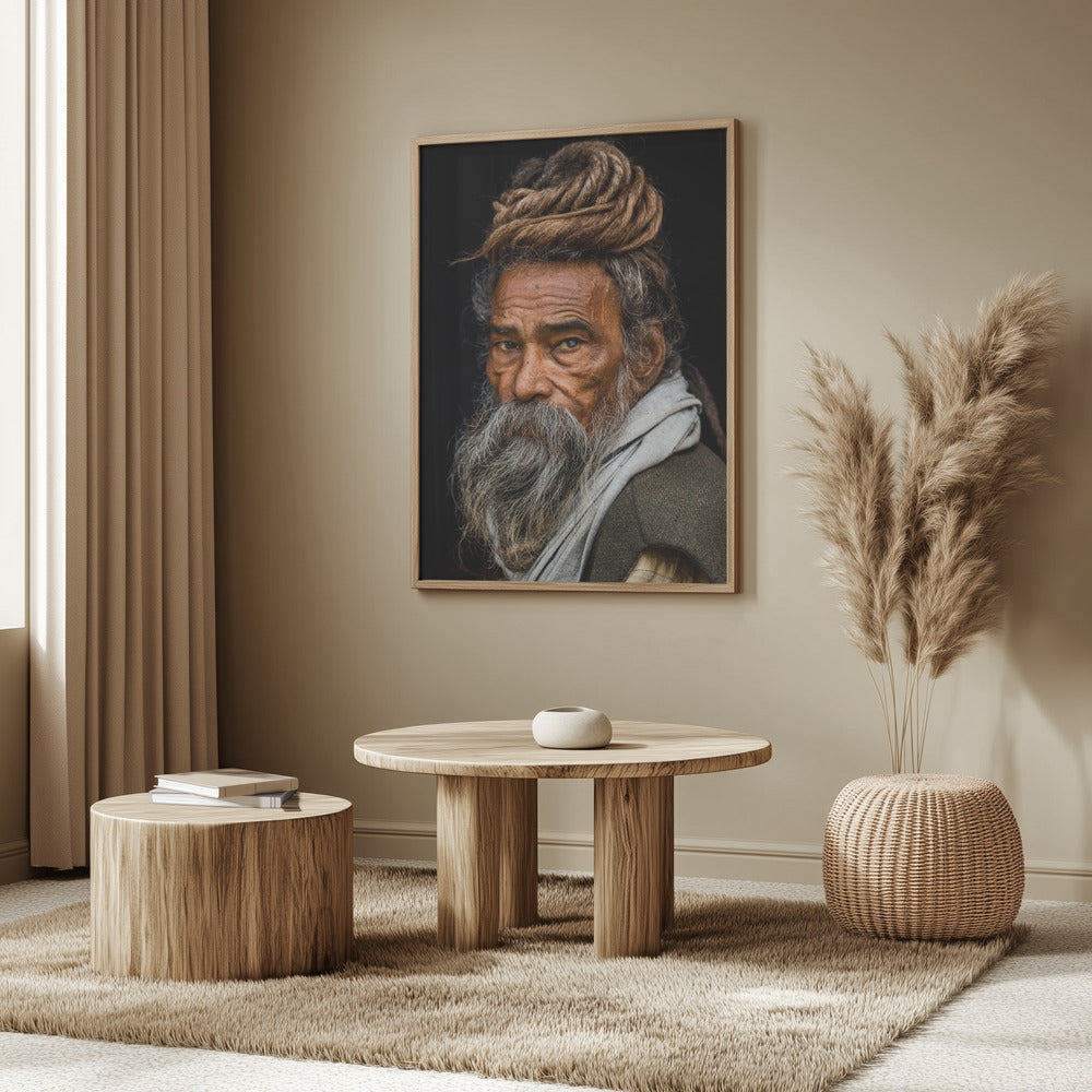 Portrait of a Sadhu... Poster