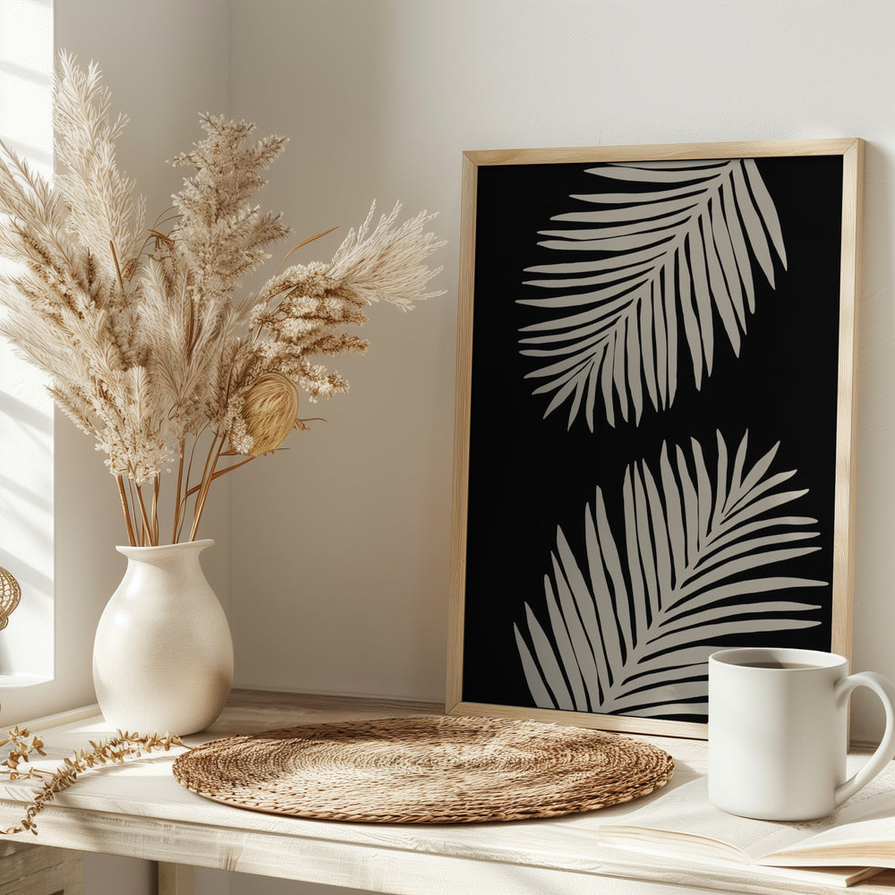 Palm Leaves Poster