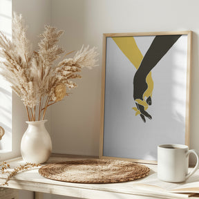 Holding Hands Poster