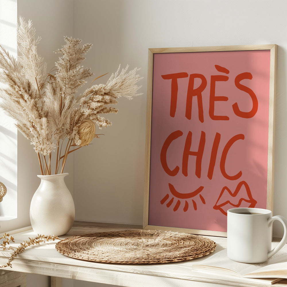 Très Chic Pink Poster