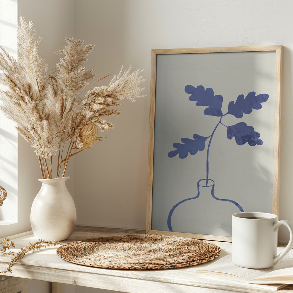 Blue Oak Plant Poster