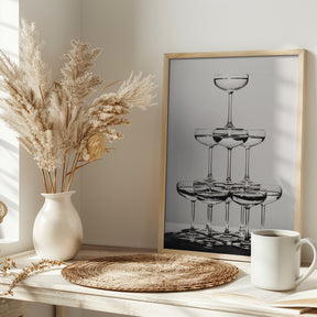 Champagne tower_6 Poster