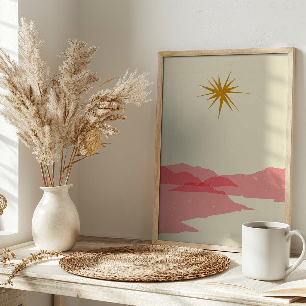 Sunny landscape Poster