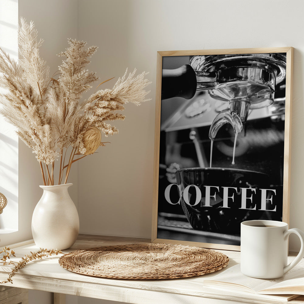 Coffee Text Poster