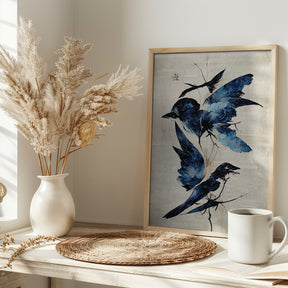 Blue Birds Poster