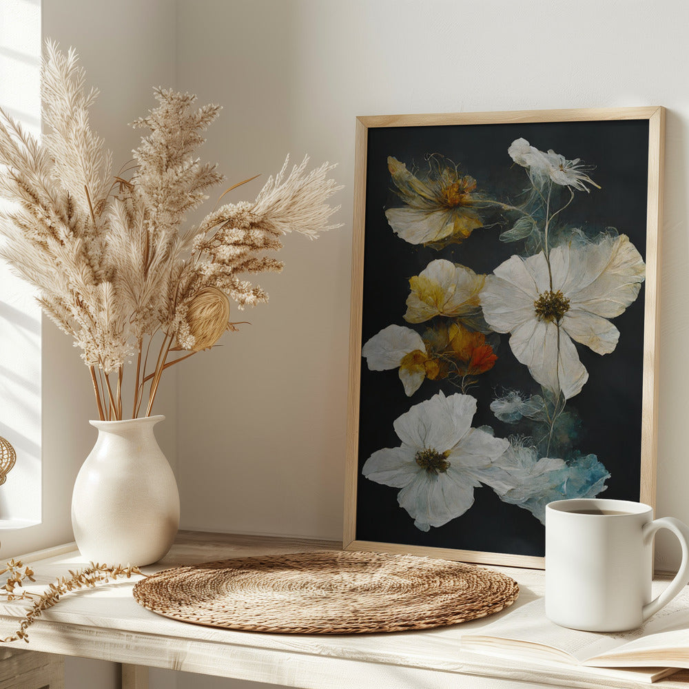 Dry Flowers Poster