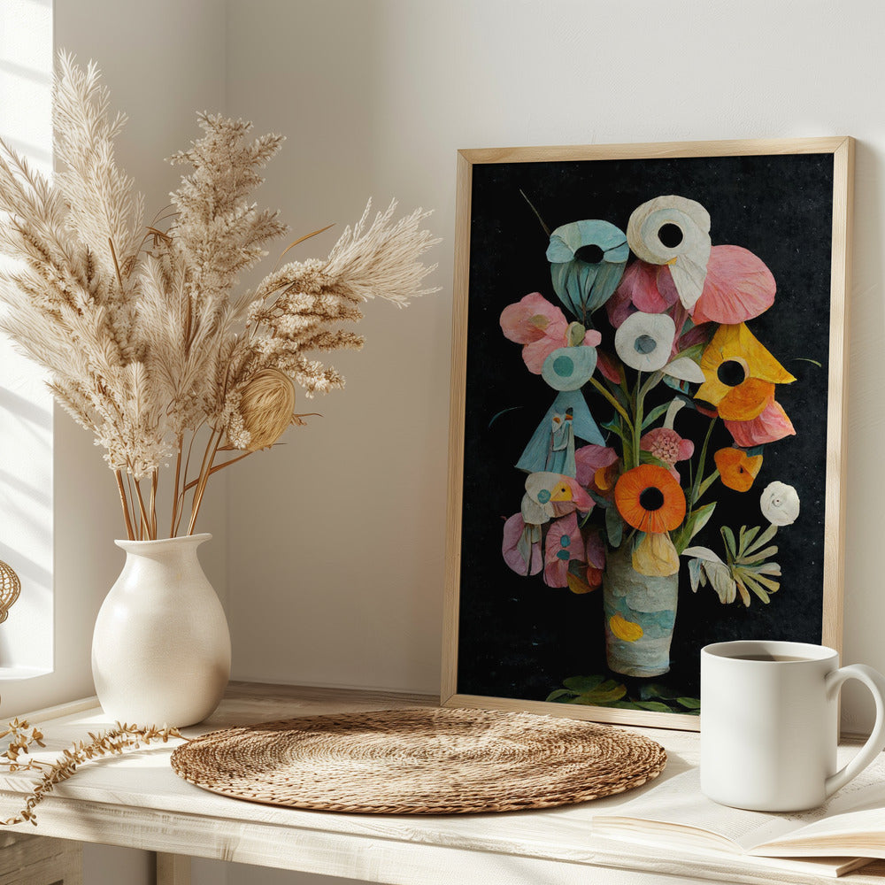 Les Fleurs Poster