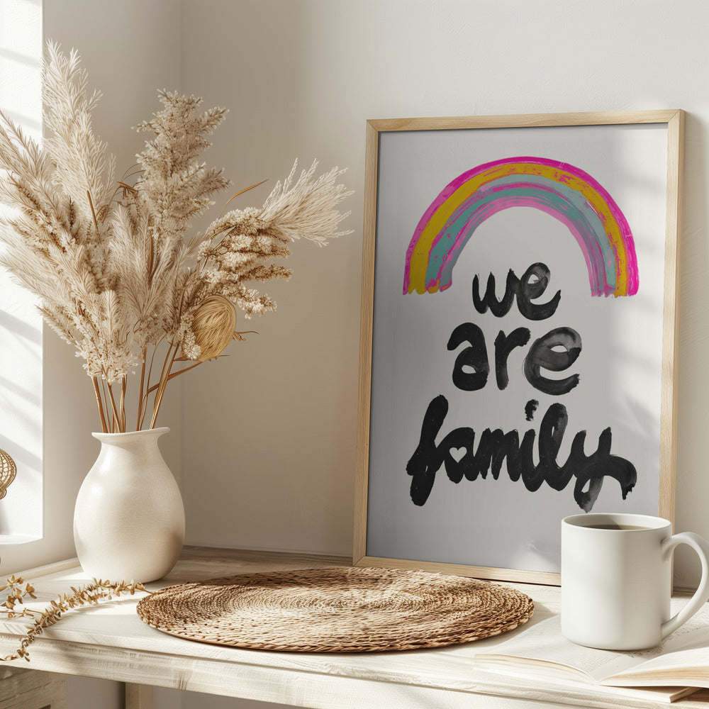 We Are Family Poster