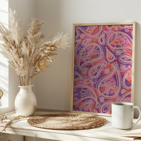 Paisley Pattern Poster