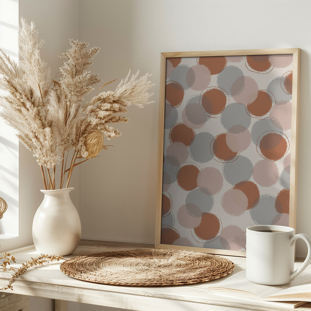 Pastel Dots Poster