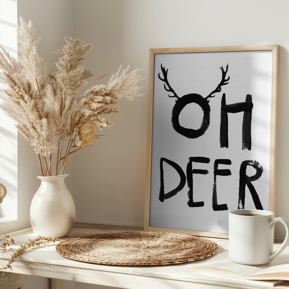 Oh Deer Poster