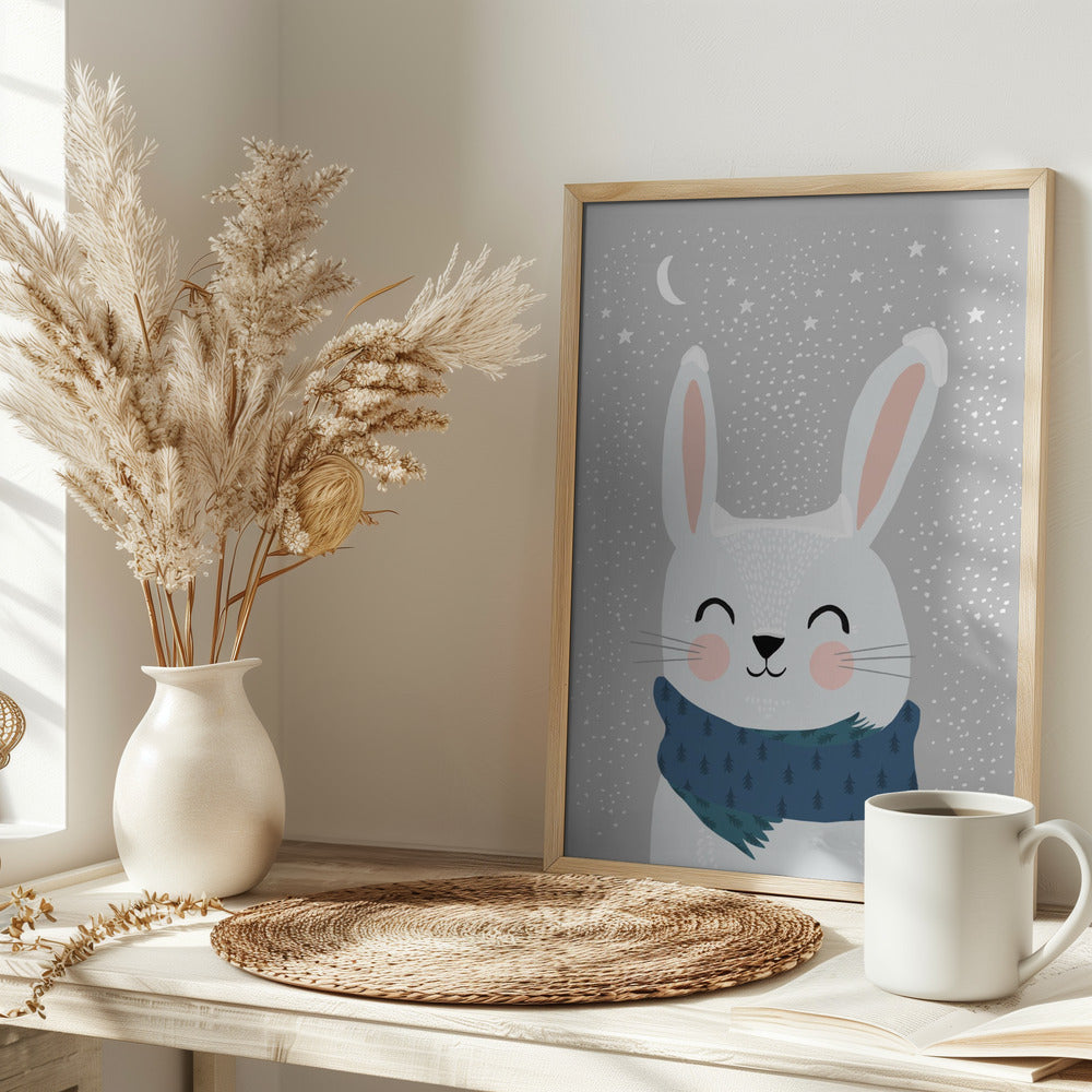 Snow Bunny Poster