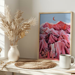 Textile Mountains Poster