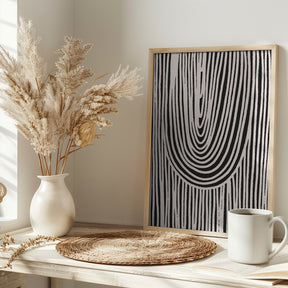 Hanging Stripes Poster