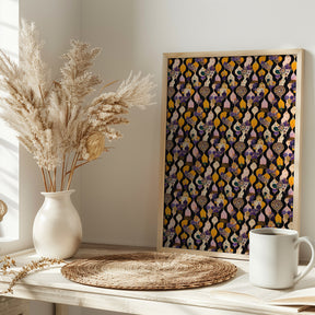 Oriental Pattern Poster