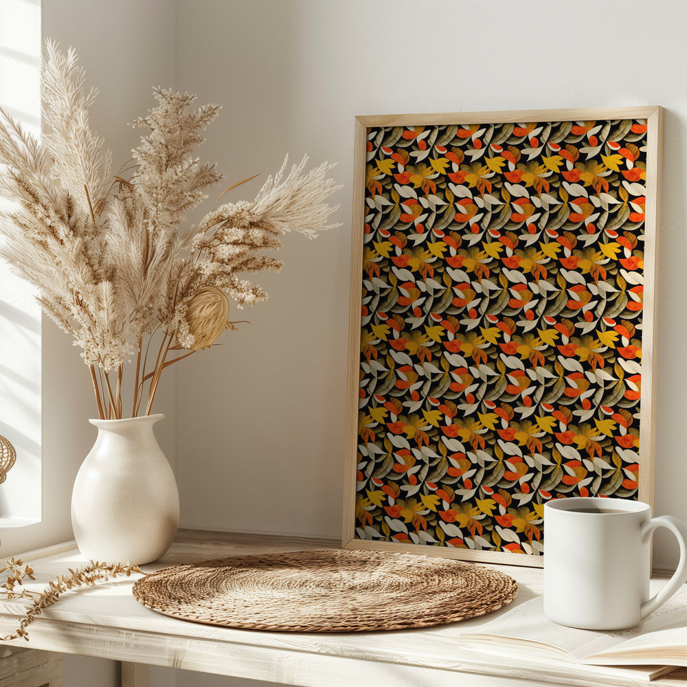 Autumn Pattern Poster