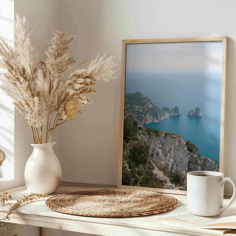 Coast of Capri Italy Poster