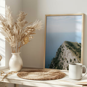 Mount Solaro Capri Poster