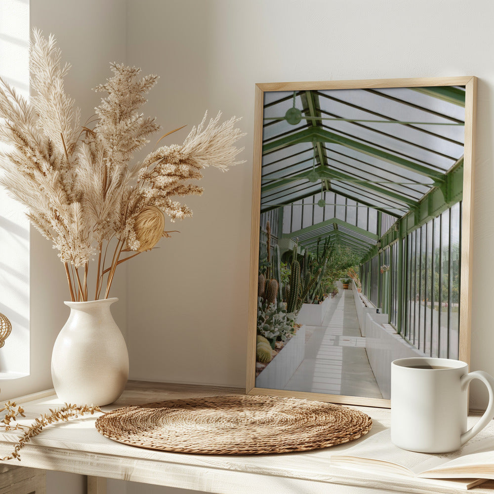 Botanical garden of Paris Poster