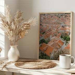 Roofs of Dubrovnik Poster