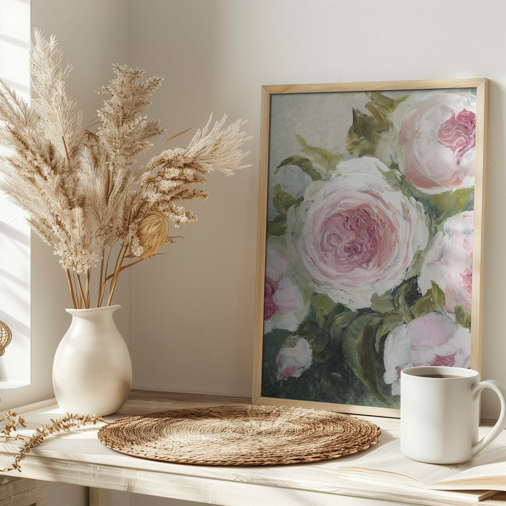 Freyia painterly florals Poster