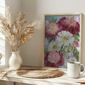 Eleanora painterly florals Poster