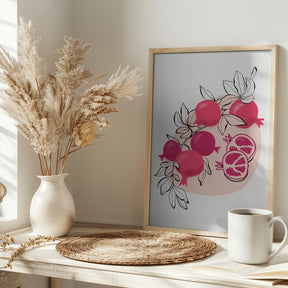 Fathia pomegranates Poster