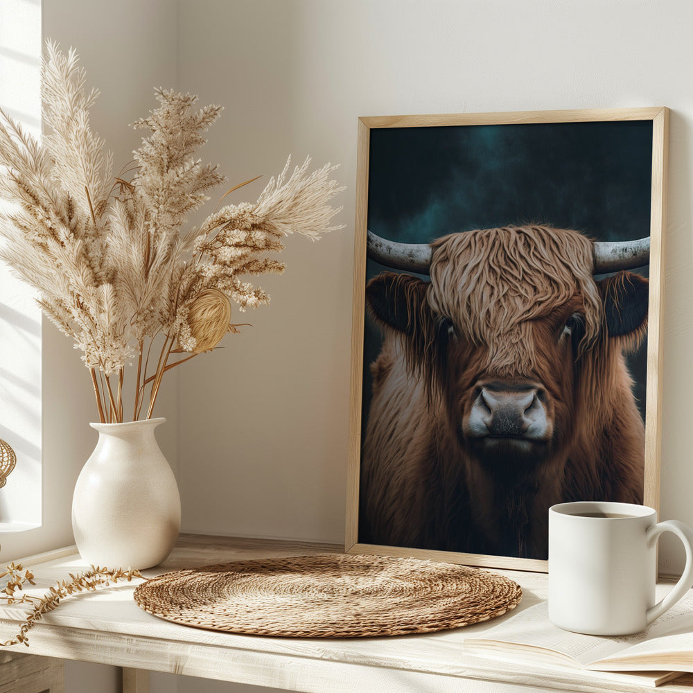 Highland Cow Poster