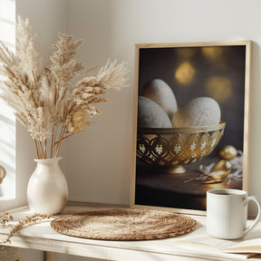 Ornamented Eggs Poster