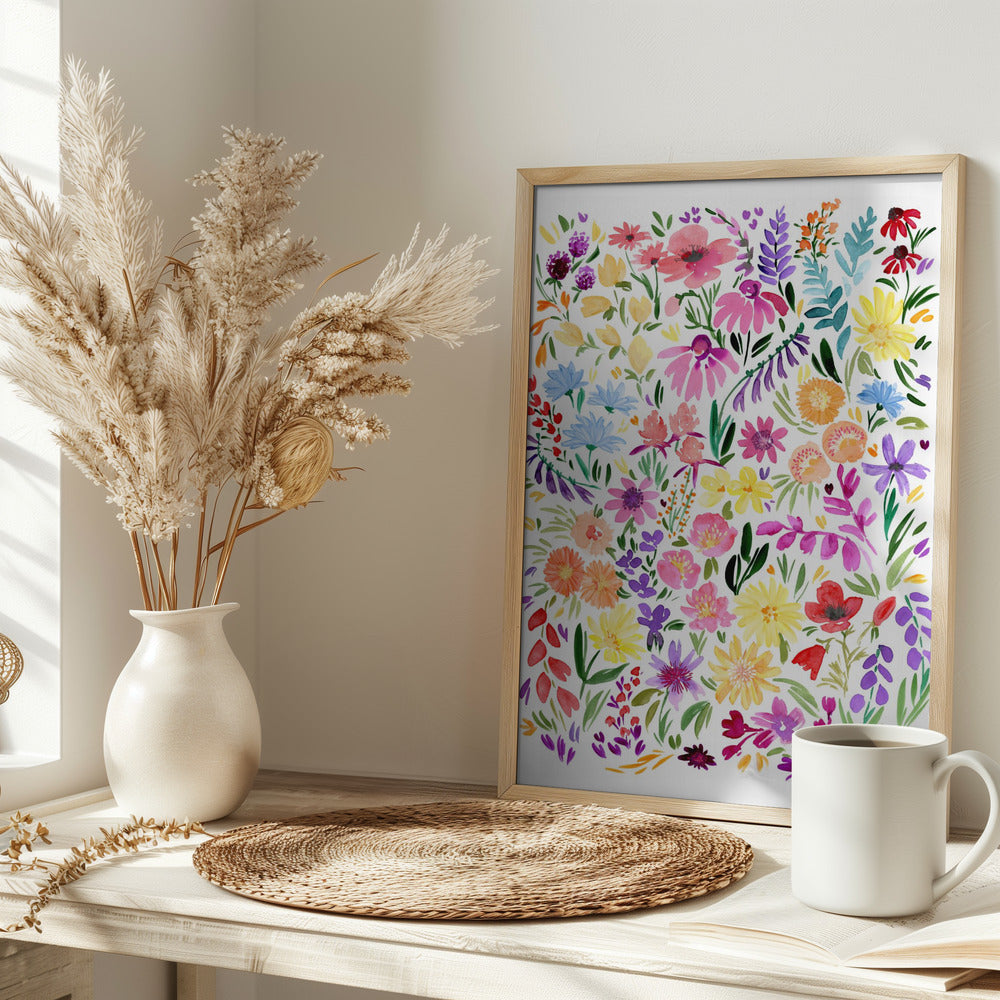 Wildflower meadow Poster