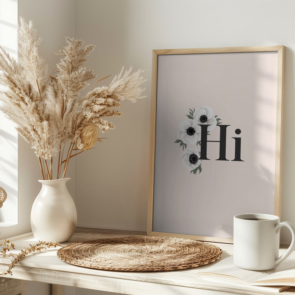 Anemone Hi Poster