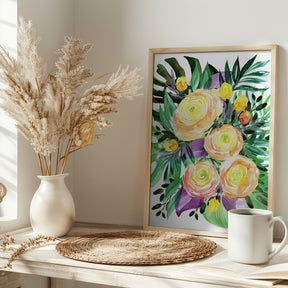 Lola tropical bouquet Poster