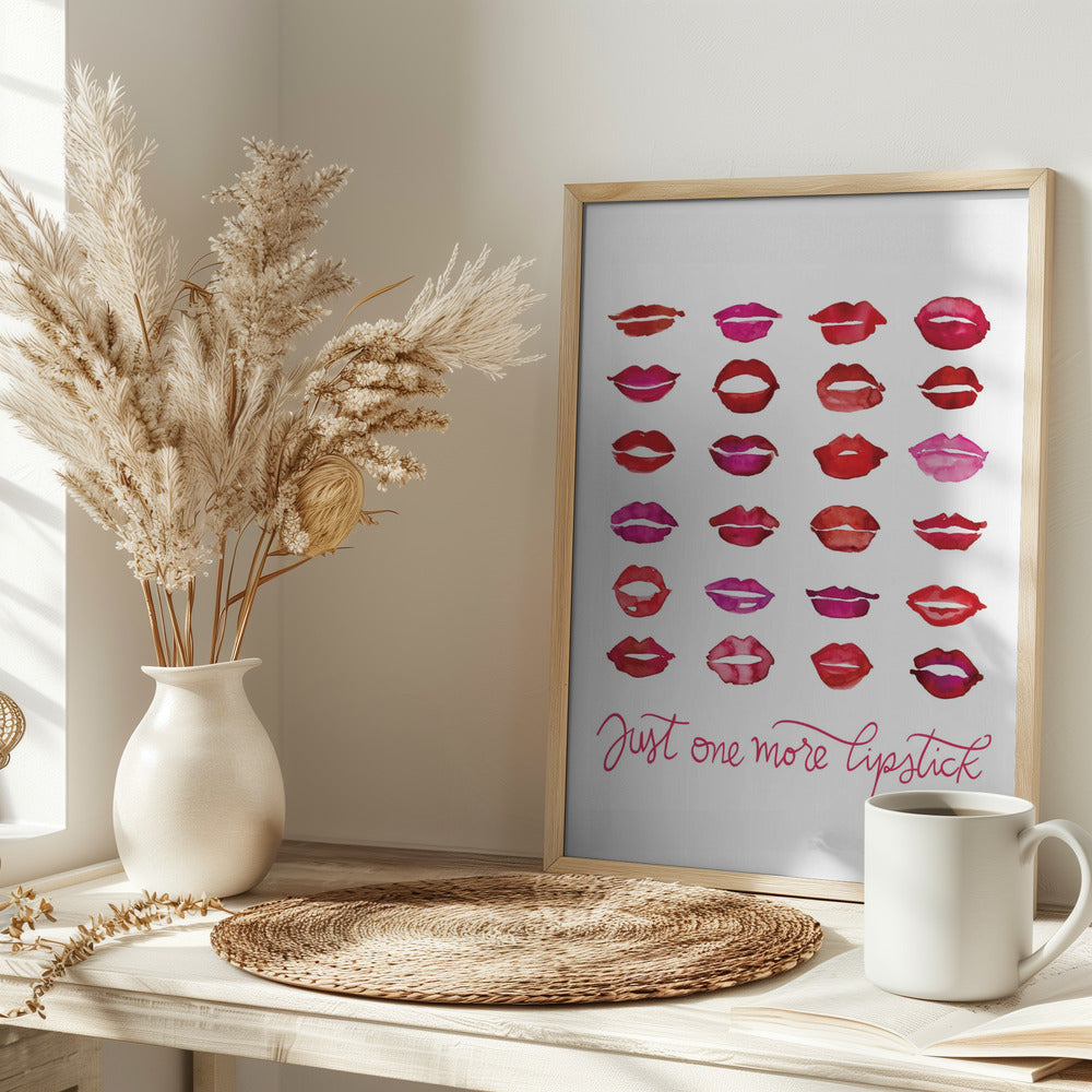 Just one more lipstick Poster