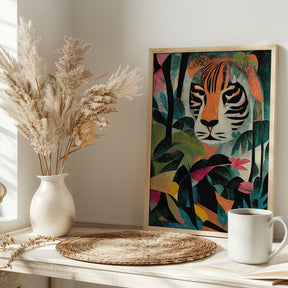 Jungle Tiger Poster