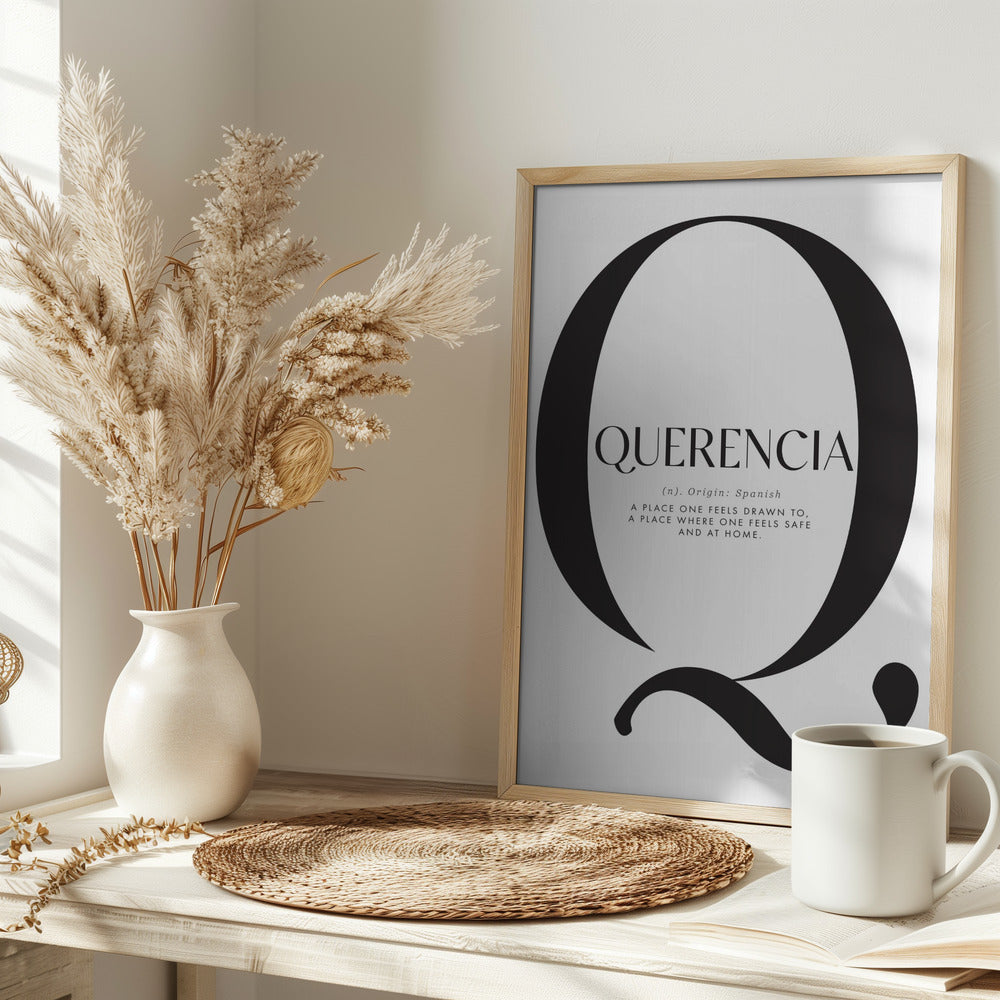 Querencia definition Poster