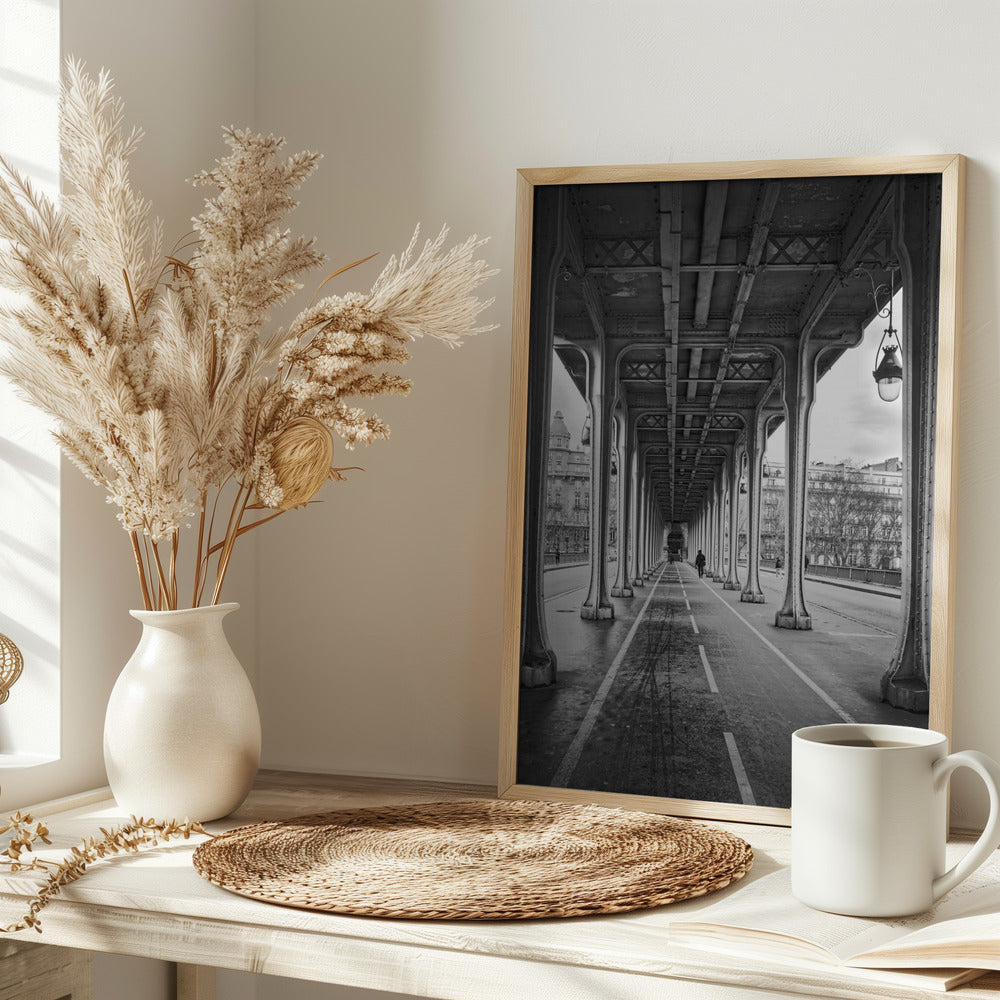 Bir Hakeim bridge Poster