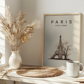 Paris Eiffel Tower Poster