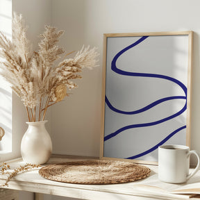 Blue Lines Poster