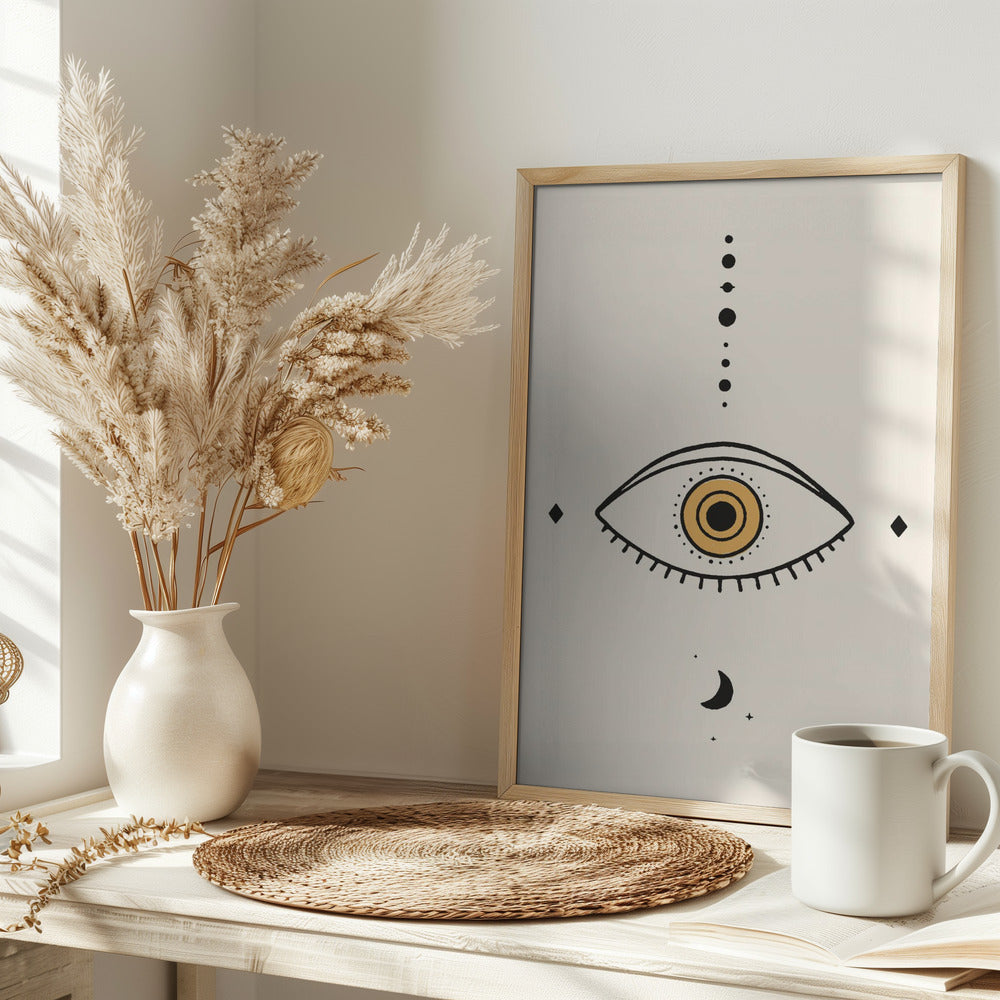 Universe Eye Poster